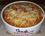 Foto langkah ke 5 dari resep Spicy Curry Noodle with Corned Beef.