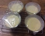 A picture of step 8 of Simple, steamed custard pudding.