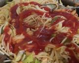 A picture of step 4 of Chicken and vegi Pasta.