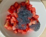 Foto langkah ke 2 dari resep Es Semangka Susu.