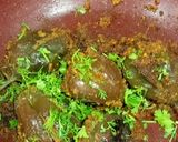 A picture of step 7 of Stuffed Brinjal Masala Fry.