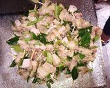 Hình bước làm 2 của món Thịt heo quay lá móc mật