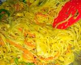 A picture of step 6 of Creamy Fajita pasta.