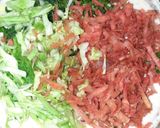 A picture of step 2 of Carrot & Cabbage Raita.