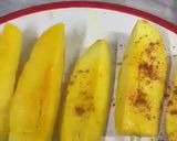 A picture of step 2 of Grilled Chilli Mango.