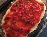 A picture of step 4 of No oil no onion PIZZA SAUCE with fresh herbs.