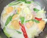 Gambar langkah 3 resipi 👩‍🍳Masak Lemak Kubis Tauhu.
