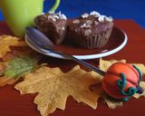 Tökös-banános muffin 🎃 (gl.-, laktóz és cukormentes verzió IS) recept fázis 7 fotója