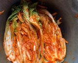Foto langkah ke 9 dari resep Kimchi Sawi Putih dengan Gochugaru dan Gochujang (lama fermentasi 2 hari).