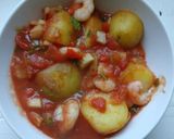 A picture of step 6 of Quick n tasty, Prawn & Potato Stew.