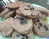 Foto del paso 5 de la receta: Mini panqueques de avena y galletas oreo