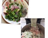 Hình bước làm 1 của món Chả mực