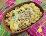 Foto del paso 14 de la receta: Patatas al horno con bacon y guisantes