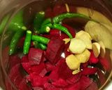 A picture of step 1 of Healthy Beetroot Thepla.