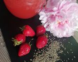 Une image de l'étape 5 de Jus fraise anis vert bio.