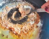 A picture of step 1 of Jeera aloo.