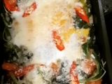 Diet Cheesy Egg Spinach
