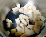 Une image de l'étape 1 de Pâtes aux 4 fromages.