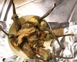 A picture of step 3 of Grilling eggplant 🍆.