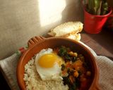 Foto del paso 3 de la receta: Guiso de garbanzos con espinacas
