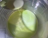 รูปขั้นตอนการทำที่ 3 ของ ขนมชั้นใบเตย