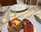 Foto del passaggio 5 della ricetta Peperoni ripieni nel BBQ mia versione