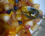 Foto del paso 2 de la receta: Frutas tibias cocinadas en sartén