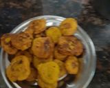 A picture of step 1 of Kadhi pakoda.