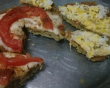 Foto del paso 4 de la receta: Pizzeta/hamburguesa con masa verde