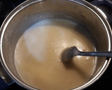 Foto del paso 5 de la receta: Alcachofas confitadas con bacon y crema de arroz al gratén
