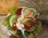 A picture of step 5 of Crispy Chicken Burger.