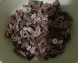 Foto langkah ke 3 dari resep Tumis Daging kambing saos Tiram.