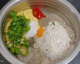A picture of step 2 of Sattu Oats Chilla | Protein-Rich Quick Breakfast.