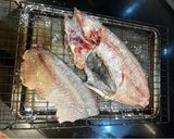 A picture of step 2 of Pla Nim (Nile Tilapia) - with green Mango Salad Thai Style - WOW :P.