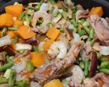 A picture of step 8 of Filipino Pakbet.
