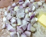 A picture of step 3 of Kadhai paneer.