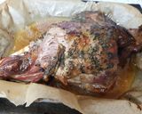 A picture of step 3 of My Roast mint & Corriander Lamb.