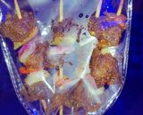 A picture of step 6 of Beef kebab.