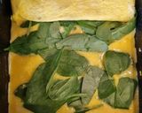 Foto del passaggio 3 della ricetta Frittata di spinaci novelli