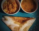 पनीर भुर्जी ढोसा(paneer bhurji dosa recipe in hindi) रेसिपी चरण 9 फोटो