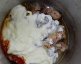 A picture of step 2 of Mutton Biryani.