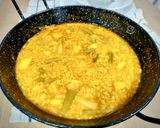 Foto del paso 7 de la receta: Arroz meloso de sepia y ajos tiernos