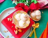A picture of step 2 of COCONUT LADDU (Milkmaid Coconut Laddu).