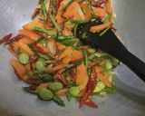 Foto langkah ke 6 dari resep Tumis Petai Pedas Manis Oriental Ikan Patin 👌😋.