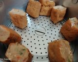 Foto langkah ke 4 dari resep Dimsum Tahu Pedas.