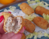 Foto del paso 6 de la receta: Croquetas cremosas de setas y lomo curado