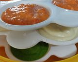 तिरंगी वेज इडली (tirangi veg idli recipe in Hindi) रेसिपी चरण 4 फोटो