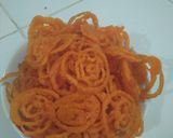 Foto langkah ke 6 dari resep Manisan jalebi khas india.