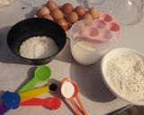 Foto del paso 1 de la receta: Bizcochuelo esponjoso 😋😋