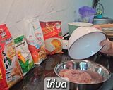 รูปขั้นตอนการทำที่ 1 ของ แซนวิชไก่กรอบ🥪✨